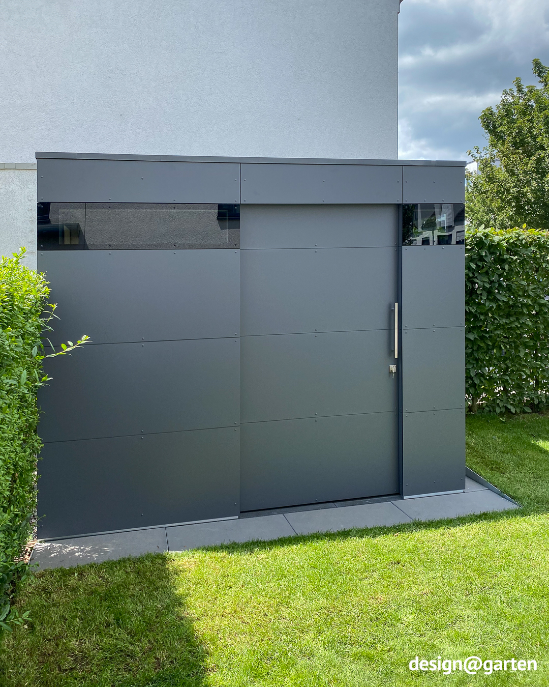 Petit miracle de rangement couleur anthracite